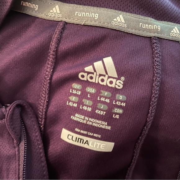 Purple Adidas quarter zip - Picture 3 of 3